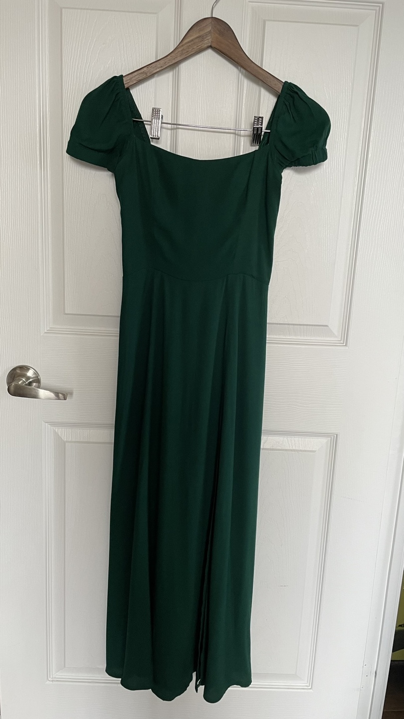 Reformation Green Midi Dress - photo 2