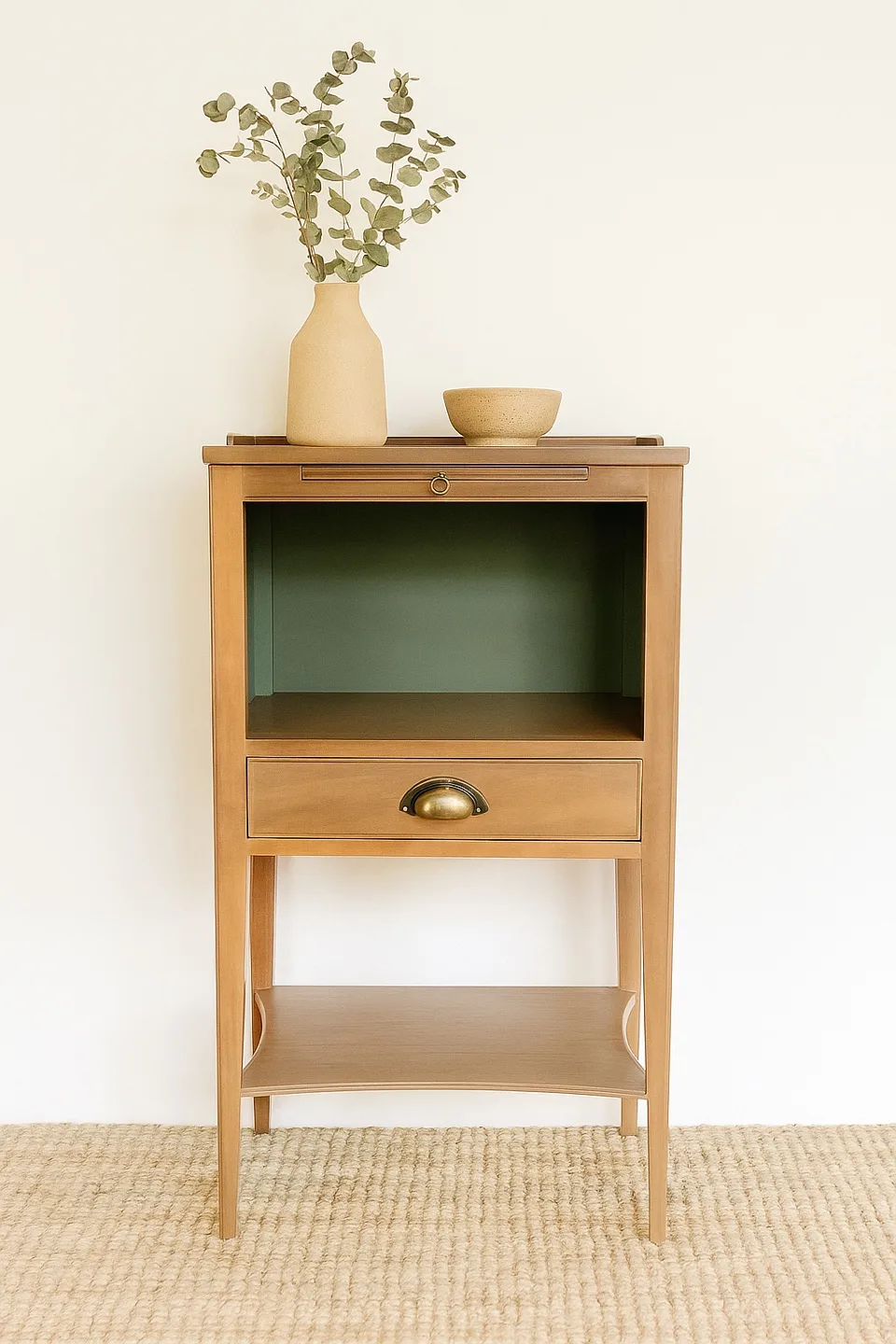 Vintage Refinished Side Table thumbnail
