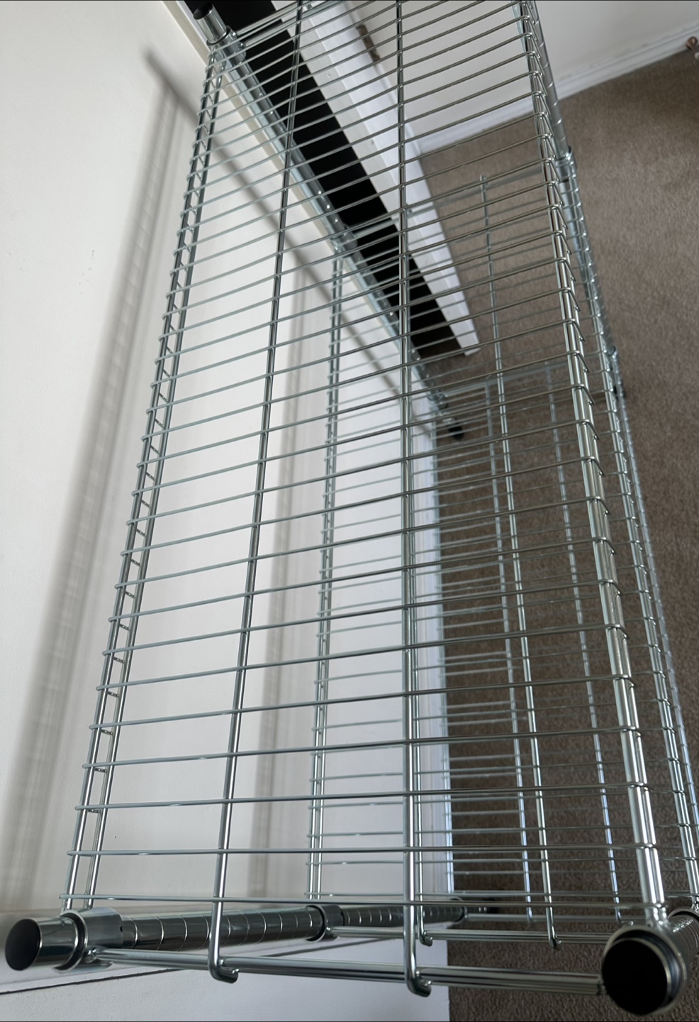 3-Tier Metal Shelving Unit