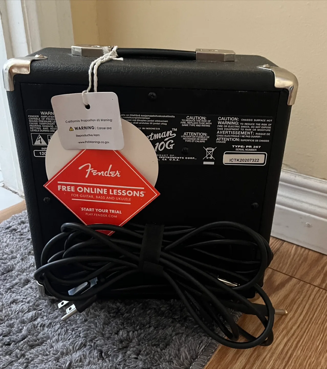 Squier Frontman 10G Guitar Amplifier image indicator(2)