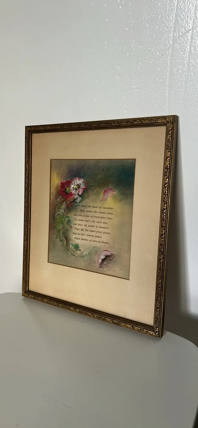 Vintage Kirkpatrick's Art and Flower Store Print thumbnail