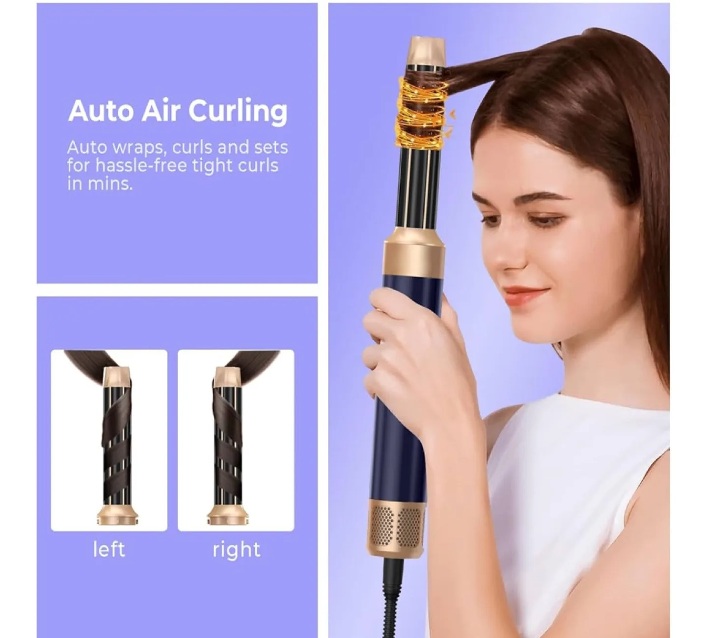 Yitrust Blow Dryer Brush - 7 in 1 Hair Styler image indicator(6)