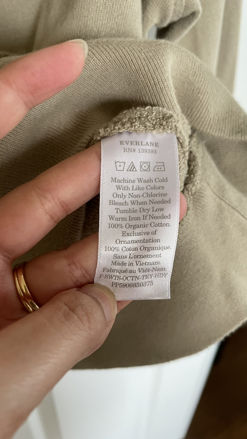 Everlane Organic Cotton Hoodie - Size XS - photo 4