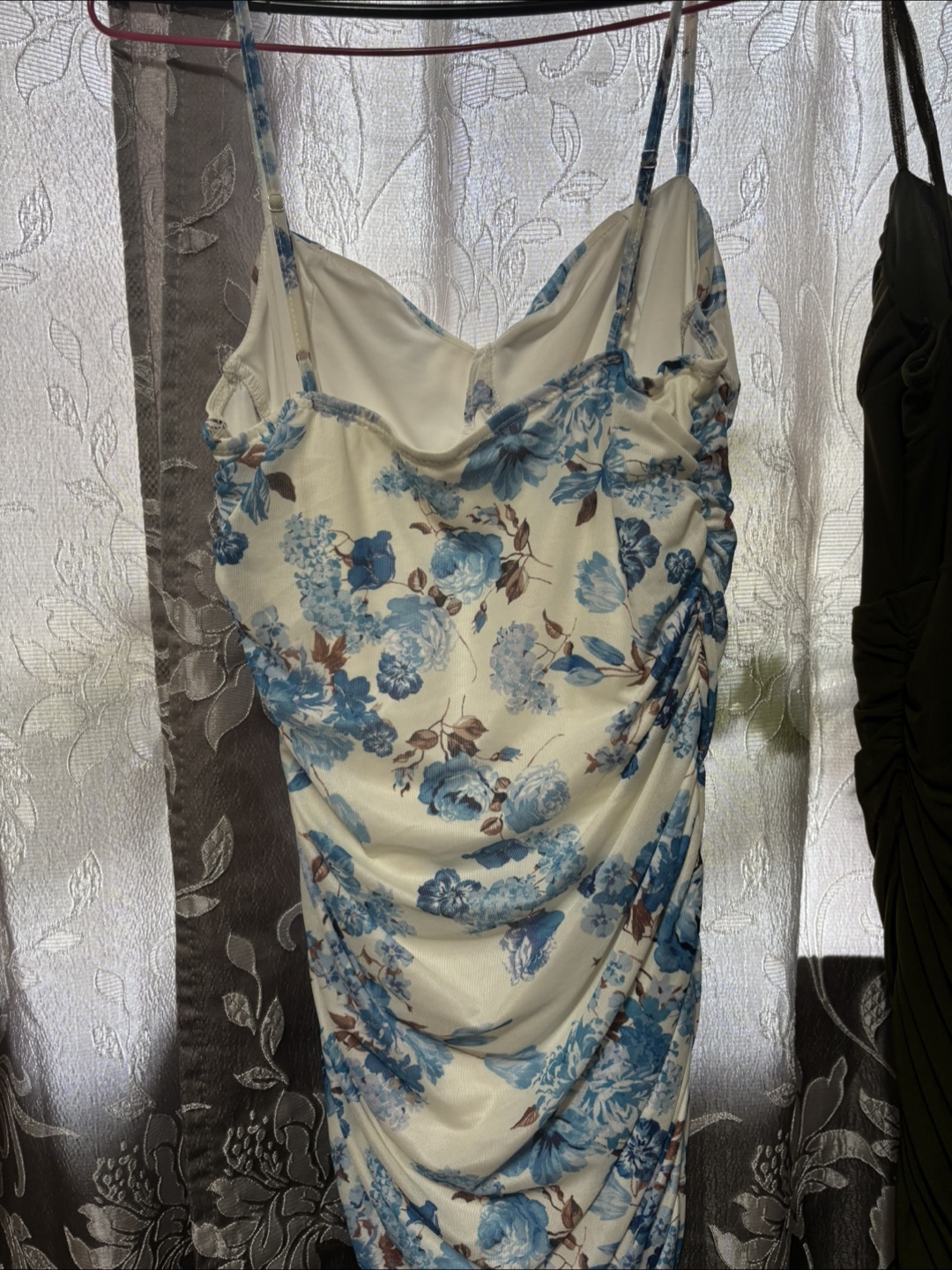 Shein Blue Floral Dress - Size L - photo 2