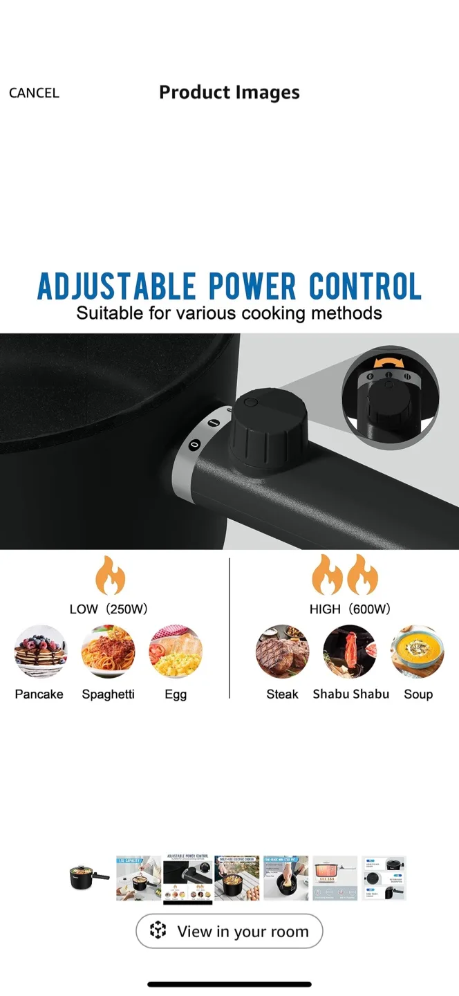 Topwit Electric Cooker - 1.5L Capacity image indicator(5)