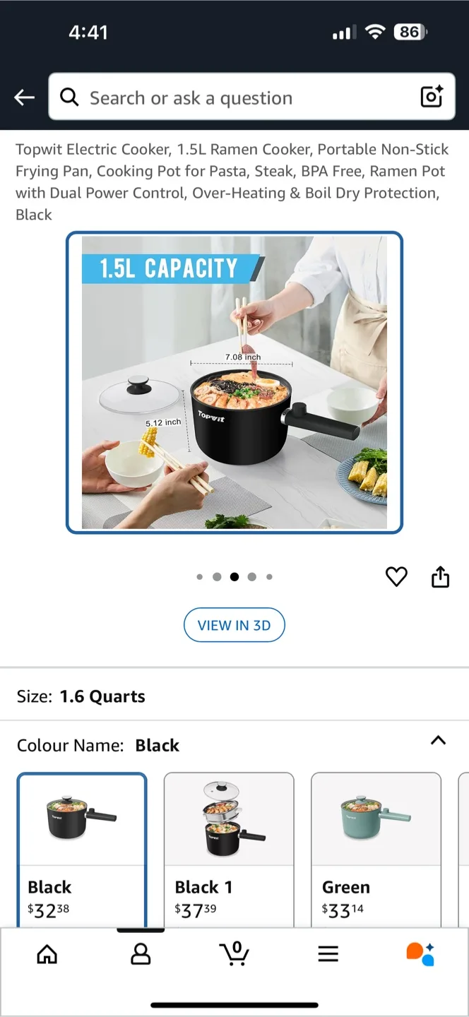 Topwit Electric Cooker - 1.5L Capacity image indicator(4)