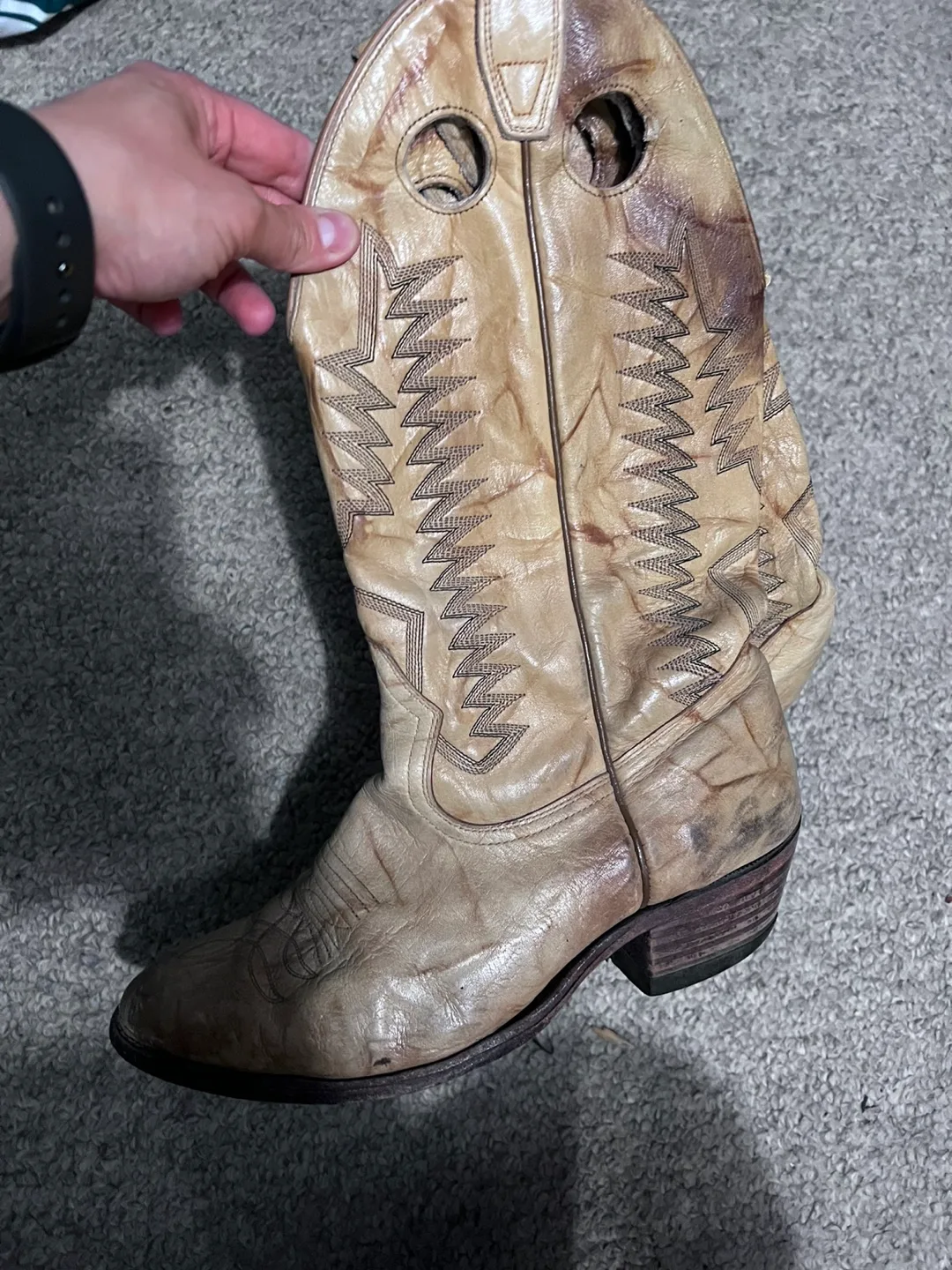 Vintage Cowboy Boots - Size Unknown image indicator(2)