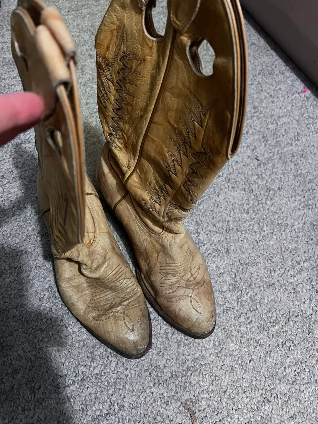 Vintage Cowboy Boots - Size Unknown image indicator(3)