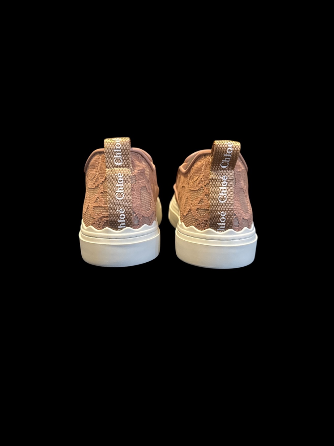 Chloé Lace Slip-On Sneakers - photo 3