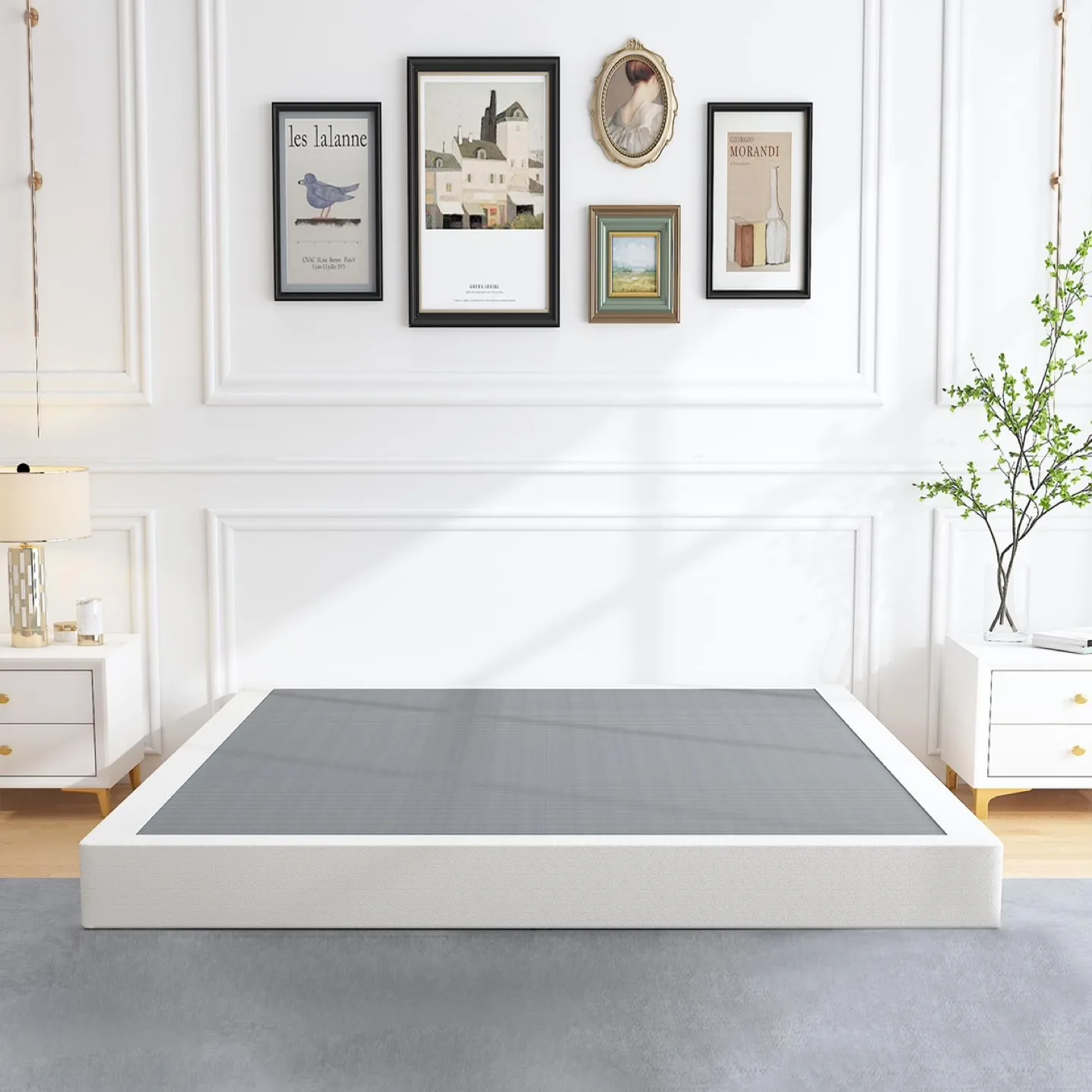 Queen ALDRICH 5 Inch Heavy Duty Metal Box Spring Mattress thumbnail