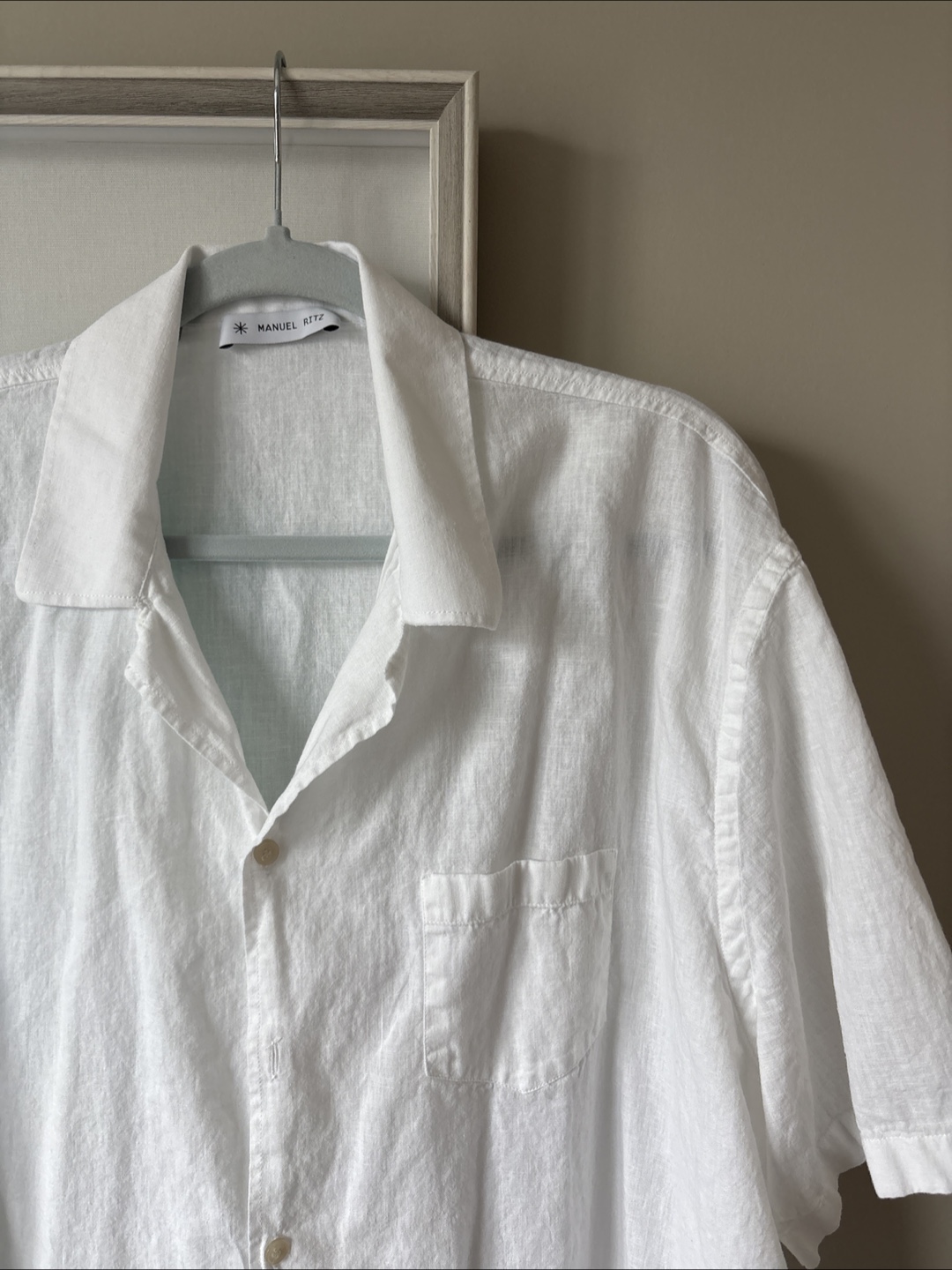 Manuel Ritz White Linen Shirt - photo 3