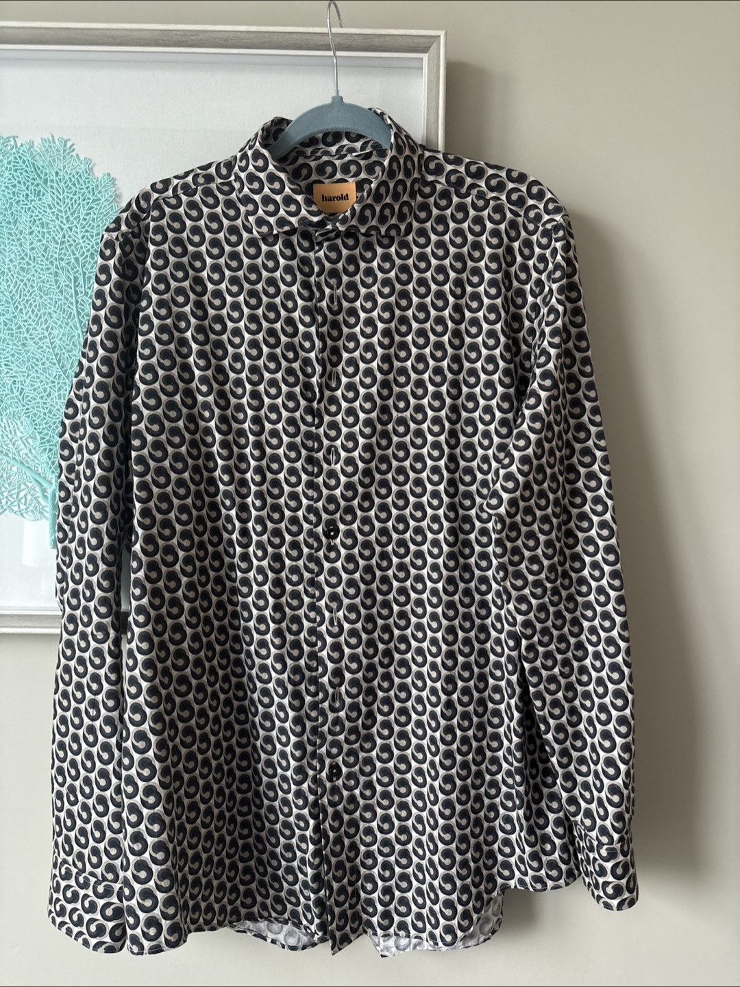 Harold Long Sleeve Patterned Shirt