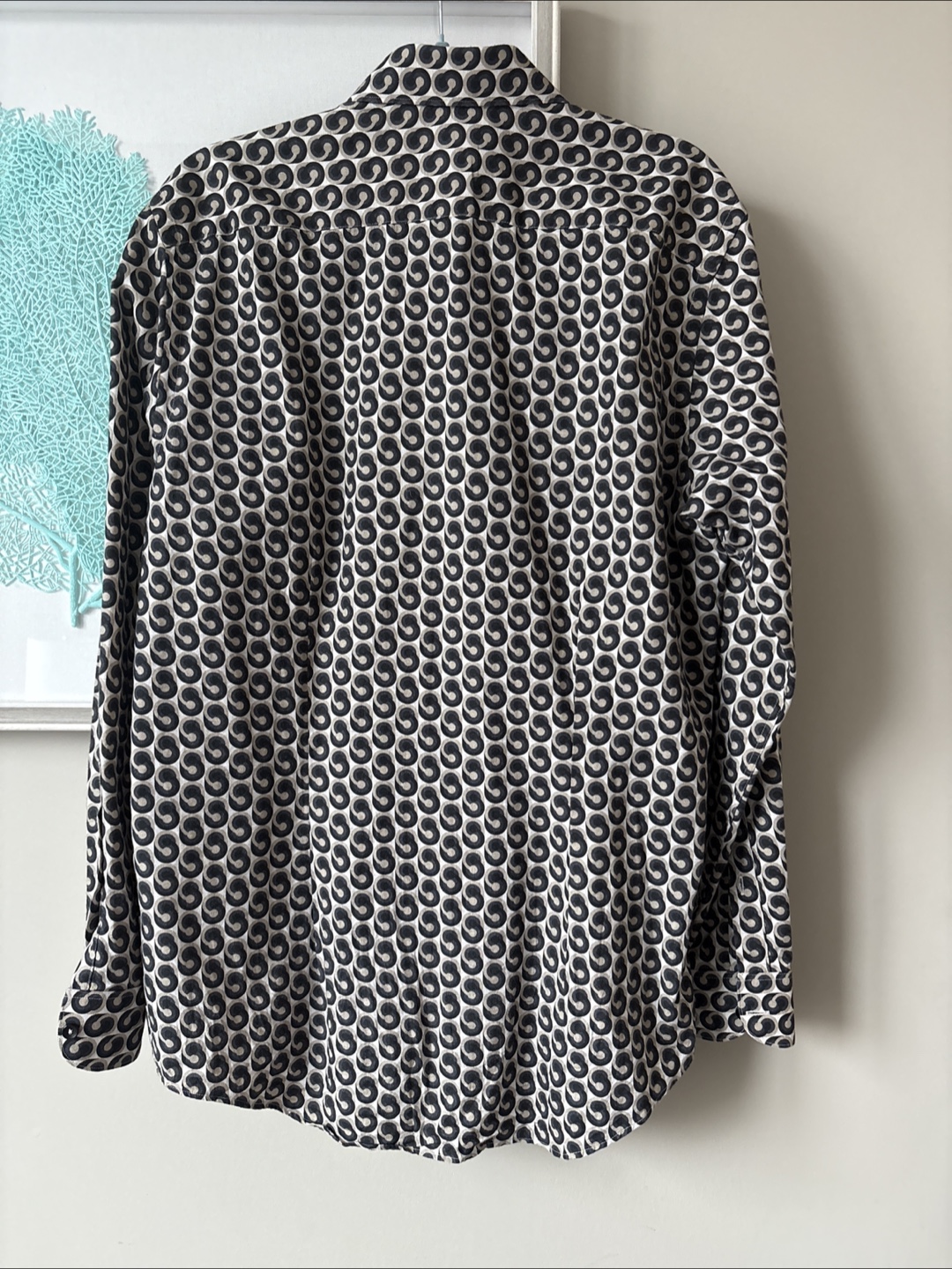 Harold Long Sleeve Patterned Shirt - photo 3