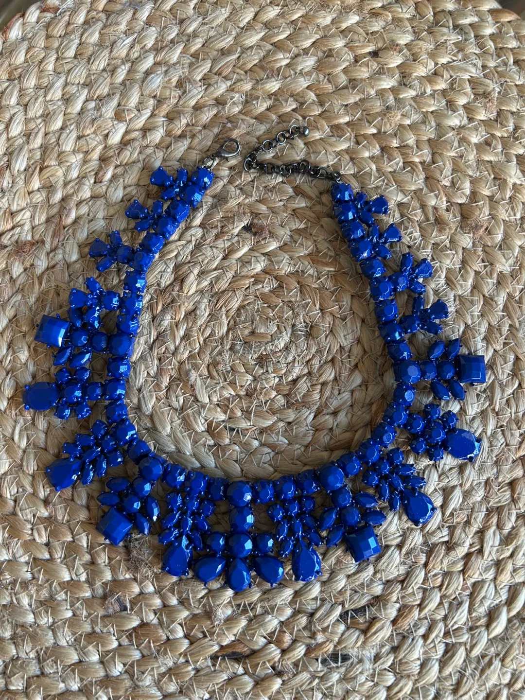 Blue Statement Necklace thumbnail