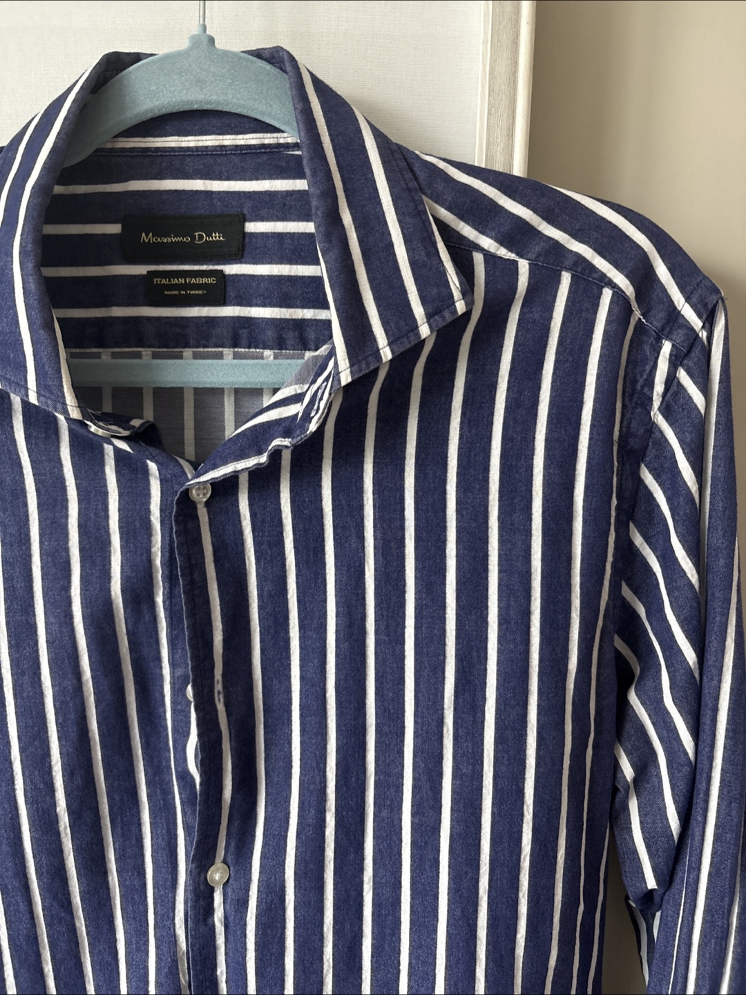 Massimo Dutti Striped Button-Down Shirt - photo 2