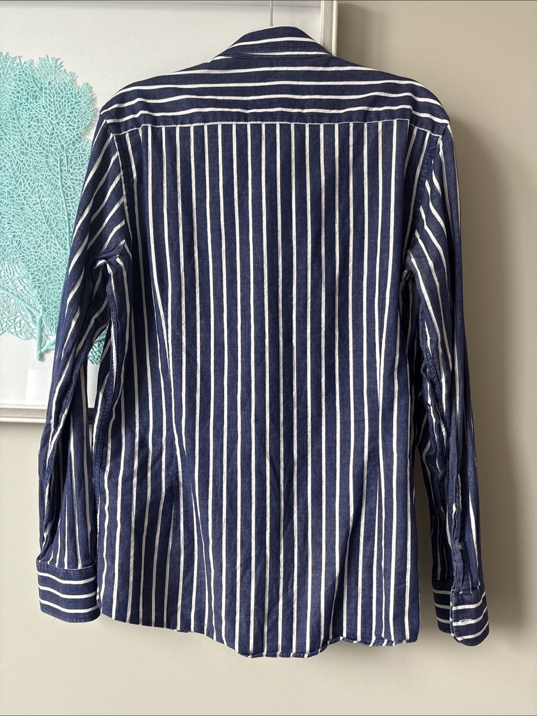 Massimo Dutti Striped Button-Down Shirt - photo 3