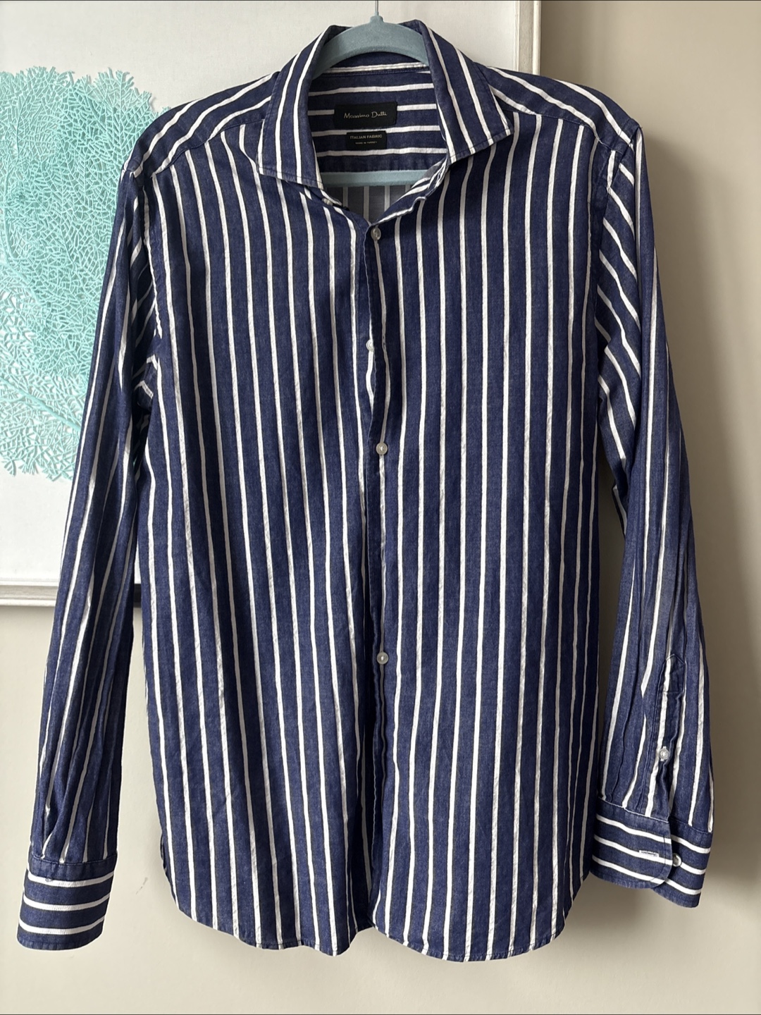 Massimo Dutti Striped Button-Down Shirt