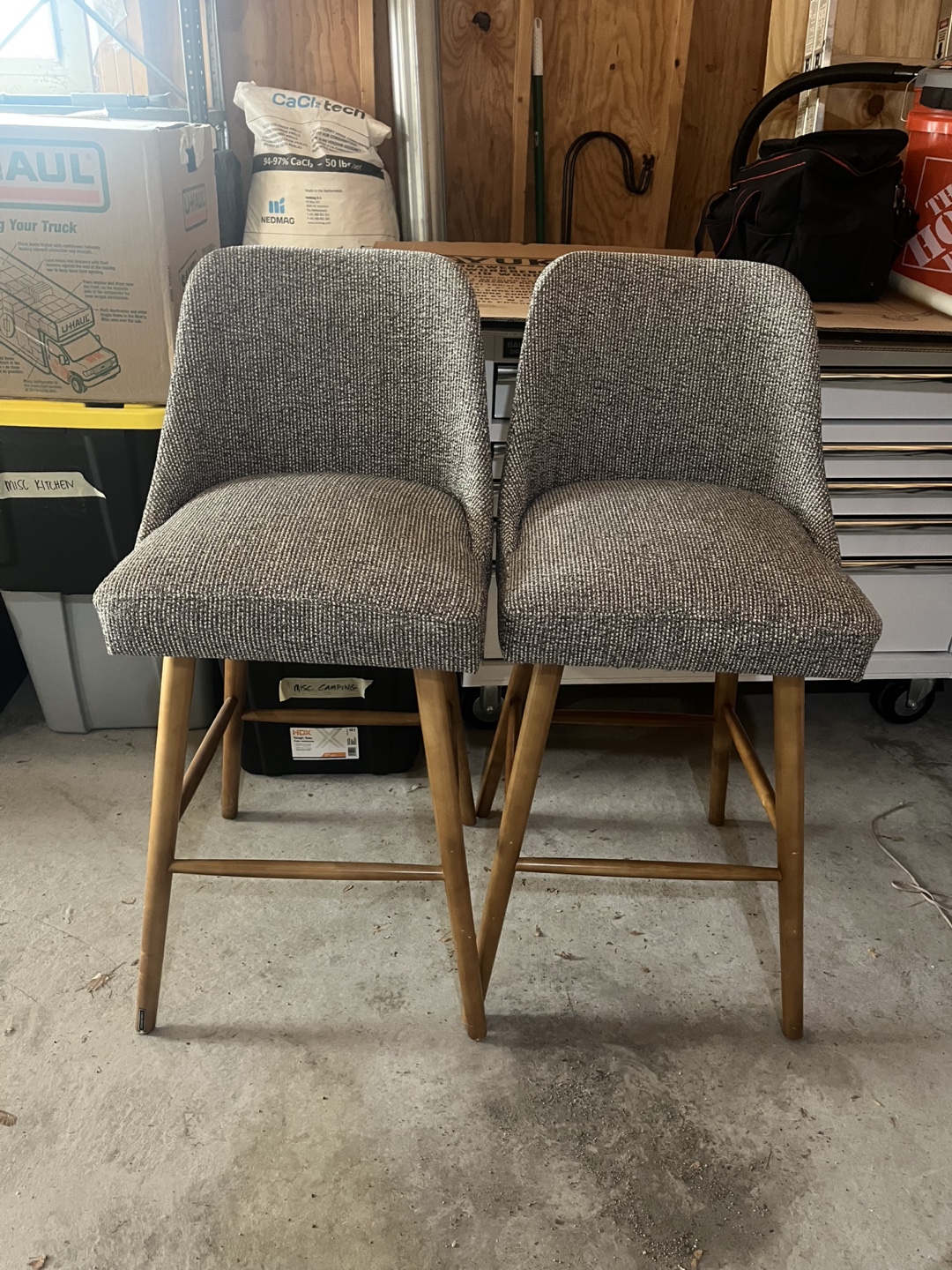 Set of Two Bar Stools