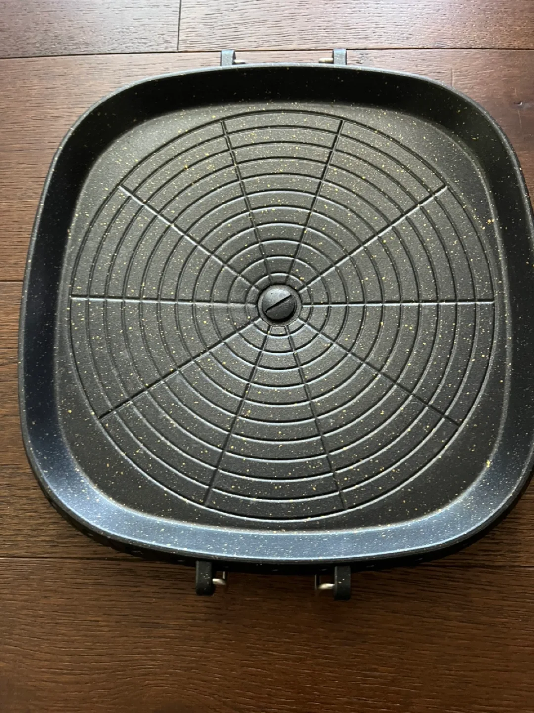 Square Korean BBQ Grill Pan - Black thumbnail