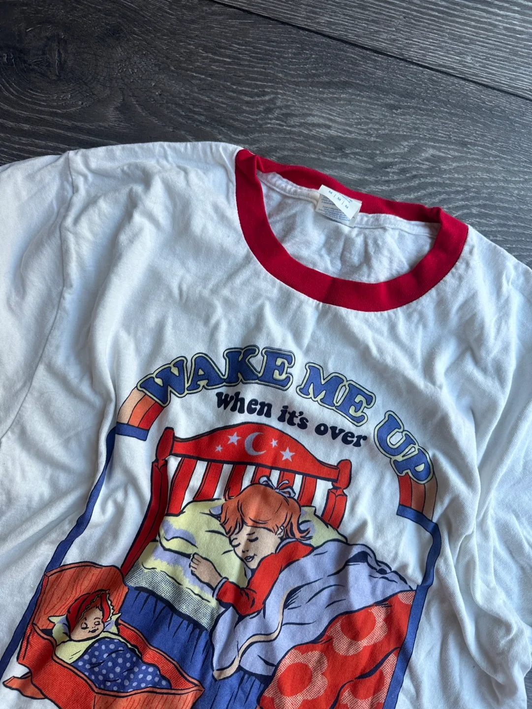 Cute Graphic Ringer Tee thumbnail