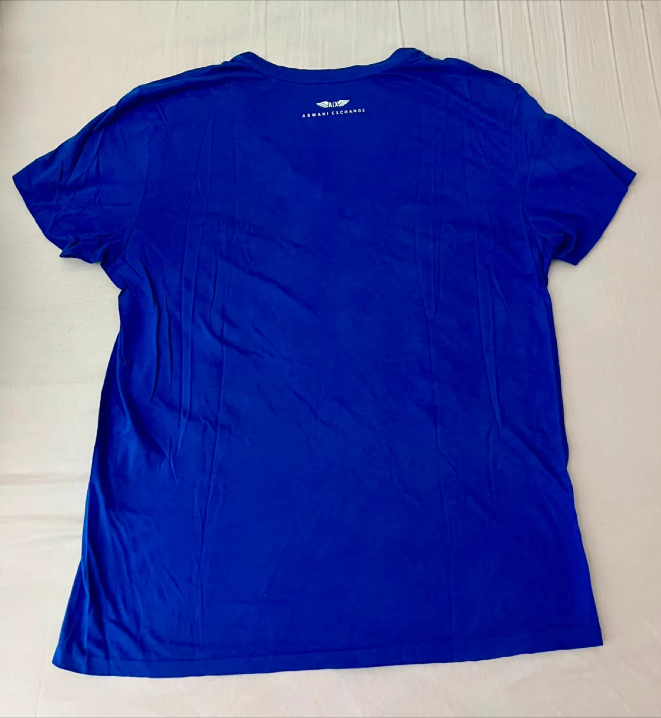 Armani Exchange Blue T-Shirt - Size XL image indicator(3)