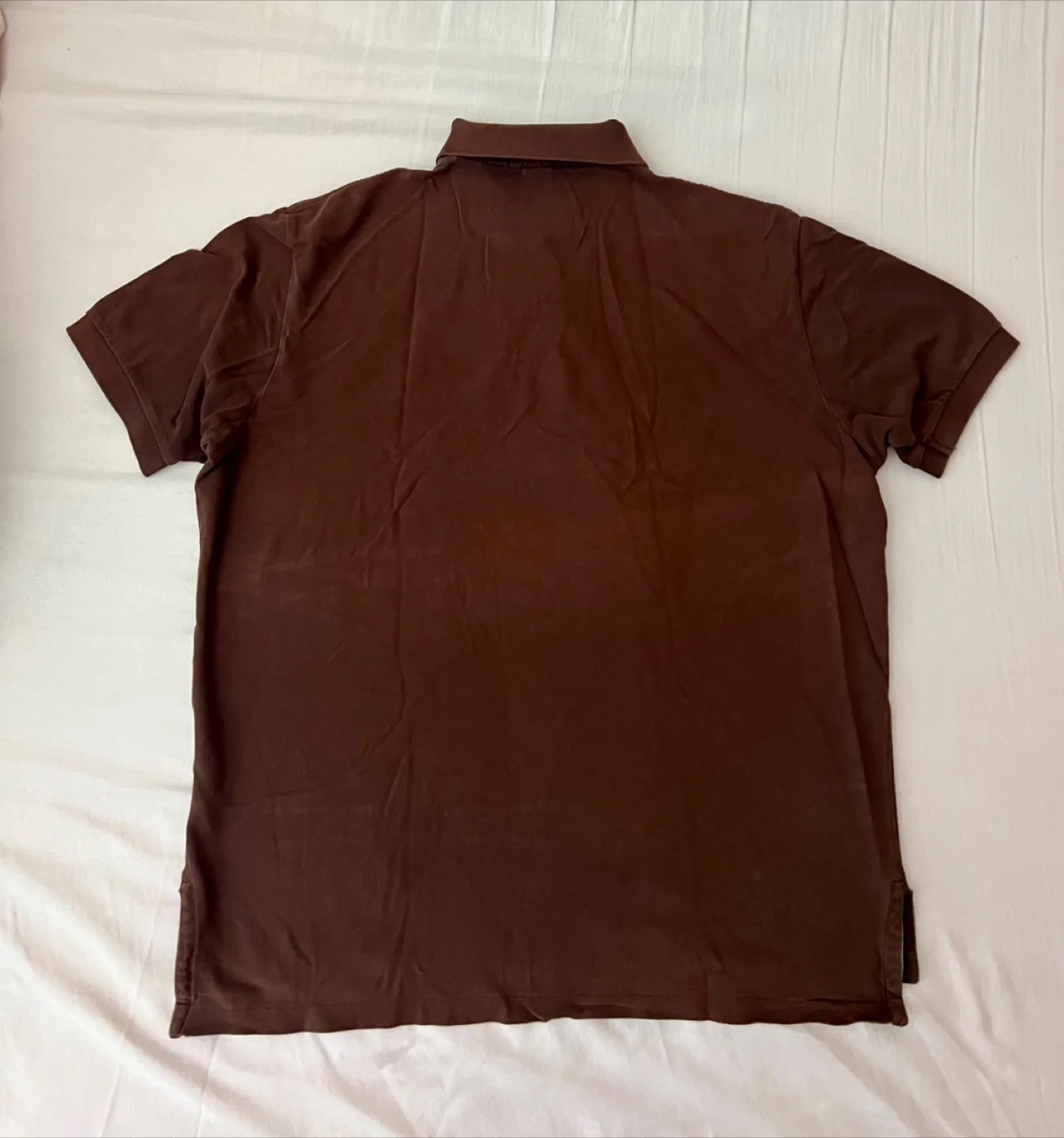 Polo Ralph Lauren Brown mesh Polo Shirt - XL image indicator(2)