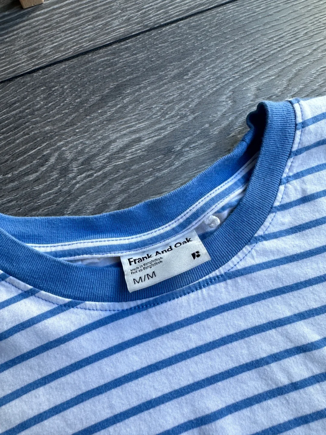Frank and Oak Striped Tee - Size M/M thumbnail