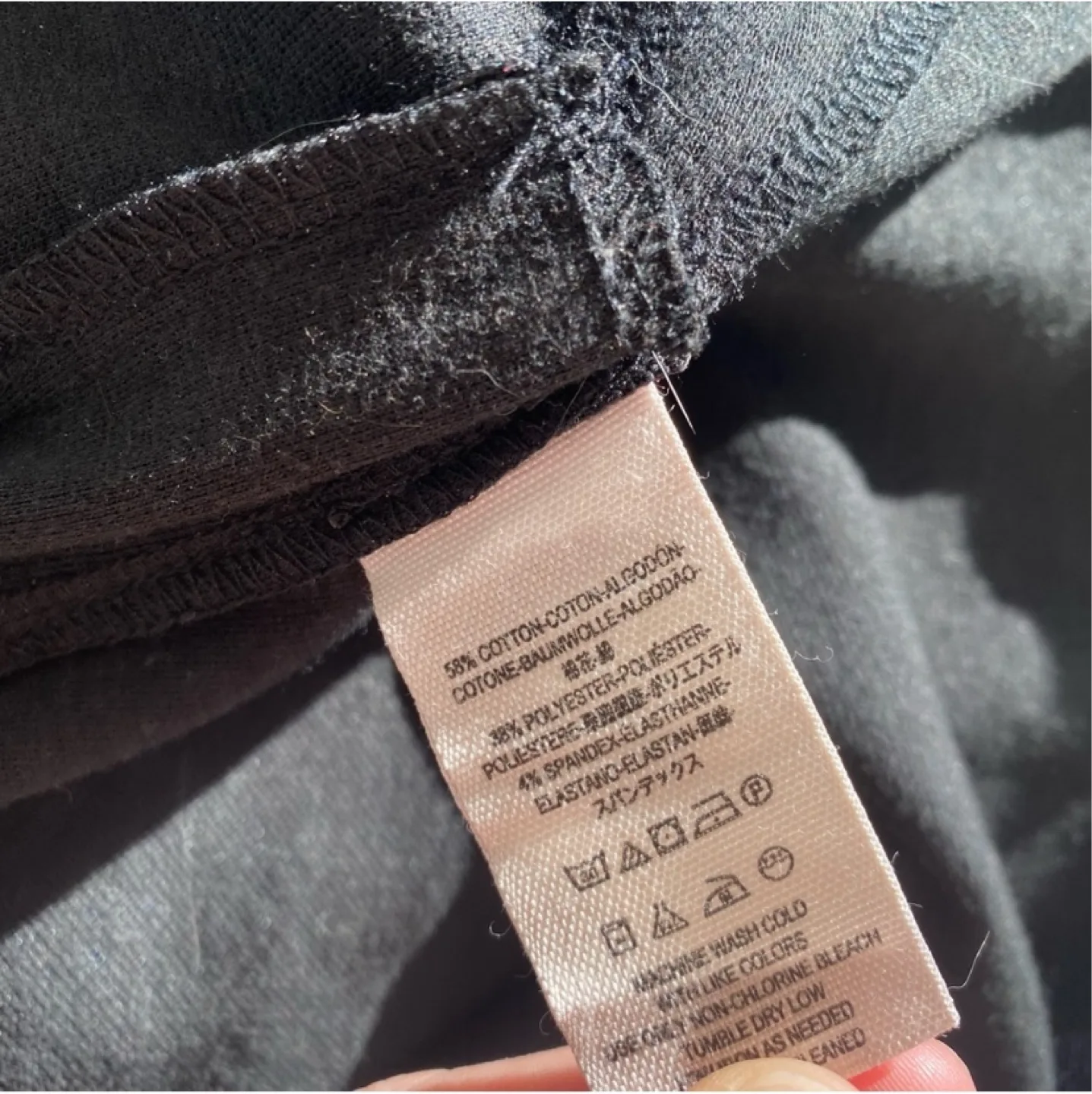 Free People Black V-neck Ponte Dress Size Small image indicator(10)