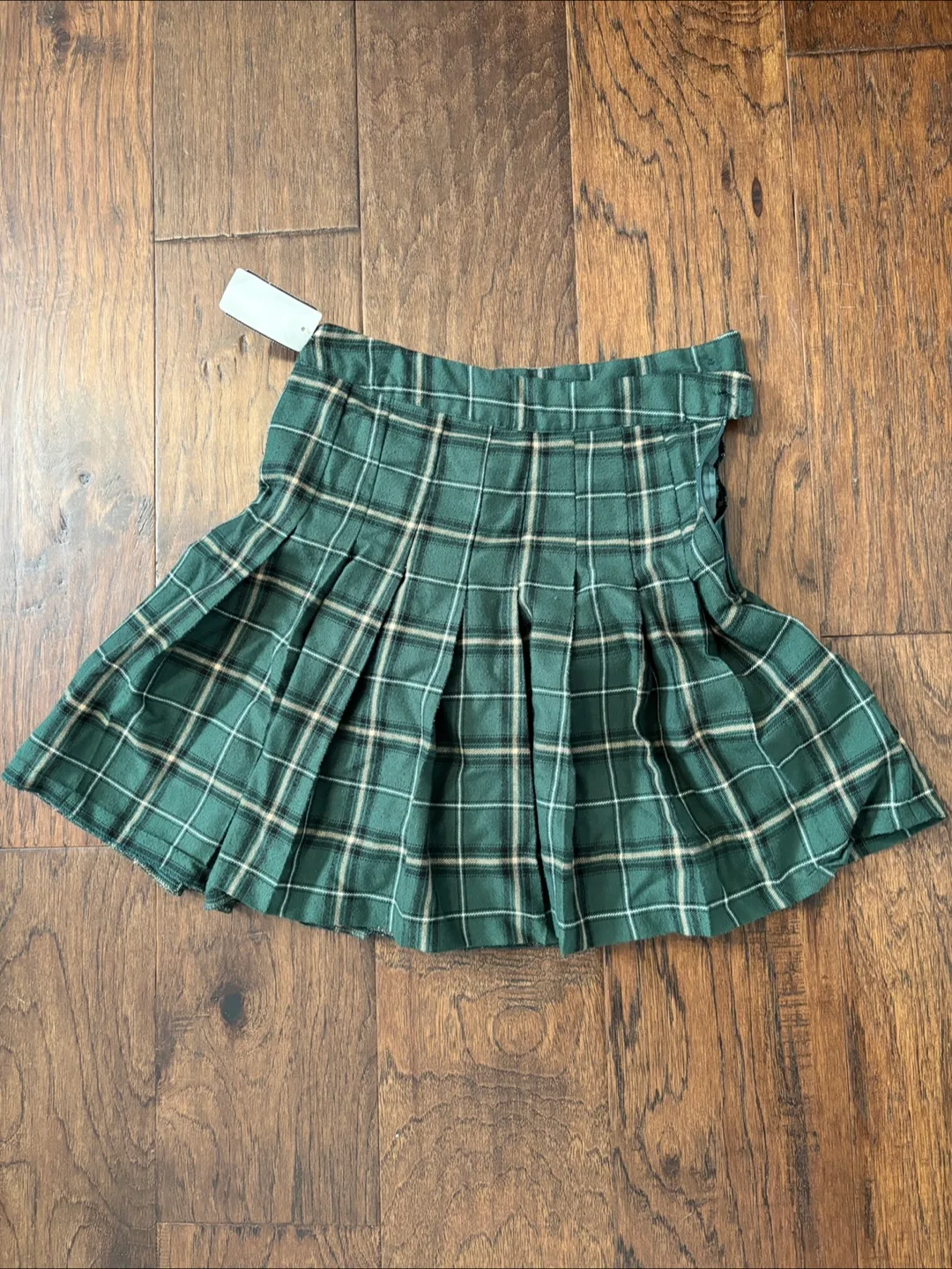 Green Plaid Skirt thumbnail