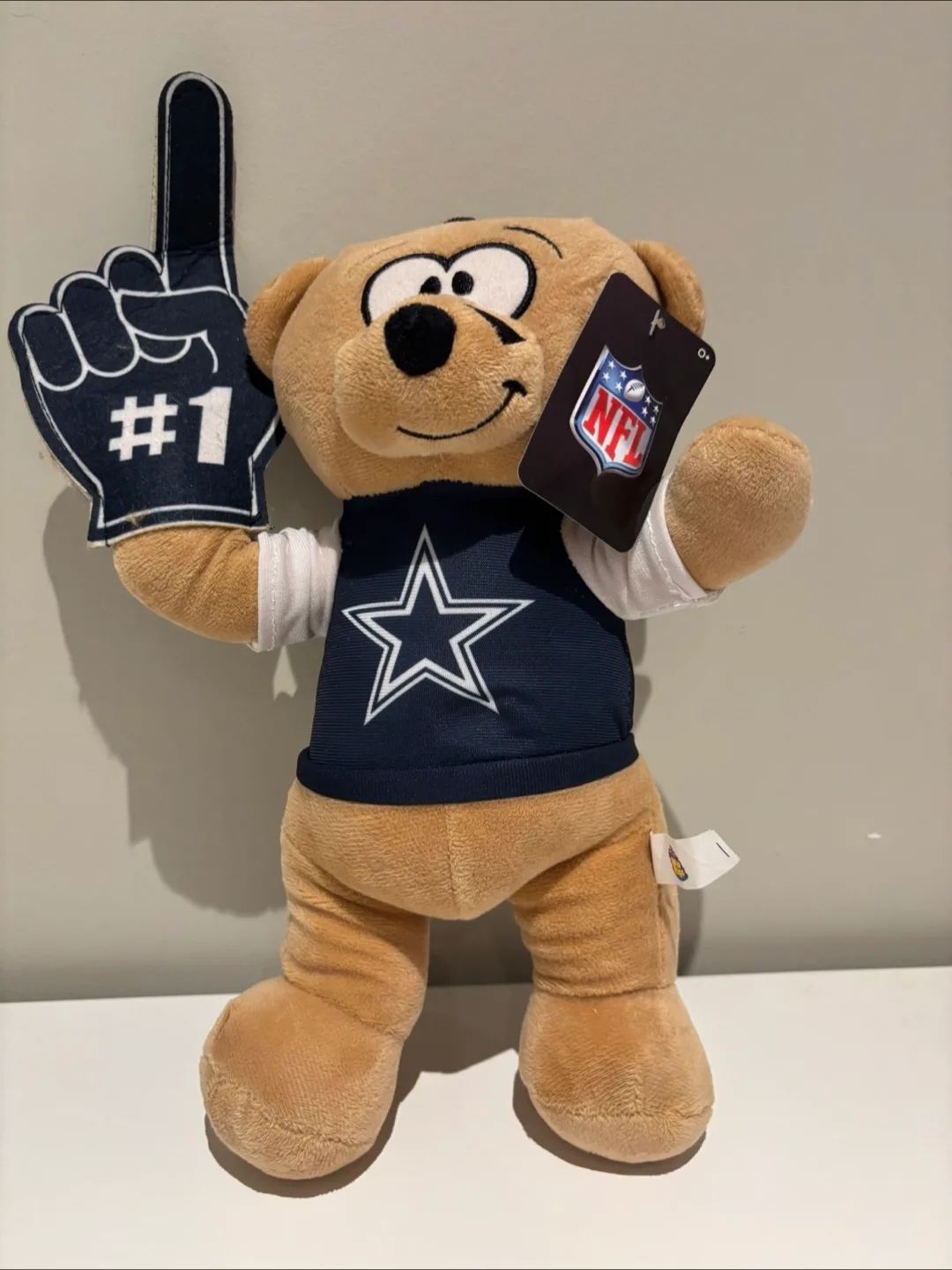 32 cm NFL Dallas Cowboys Teddy Bear Plush thumbnail