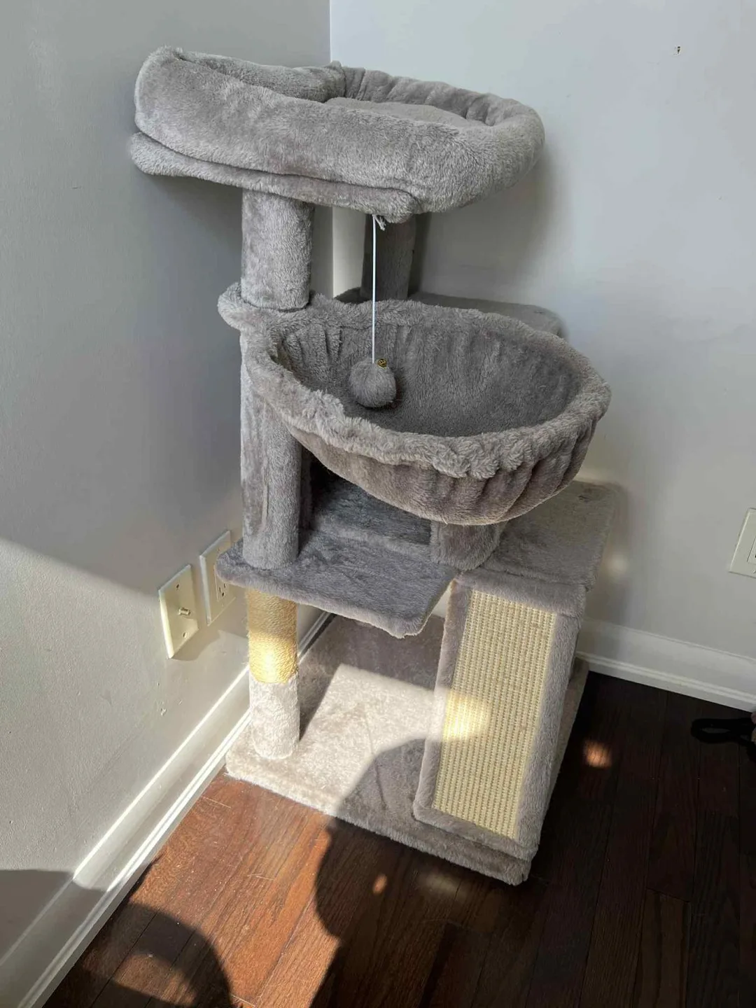 Cat Tree Condo Rabbitgoo - Grey image indicator(2)
