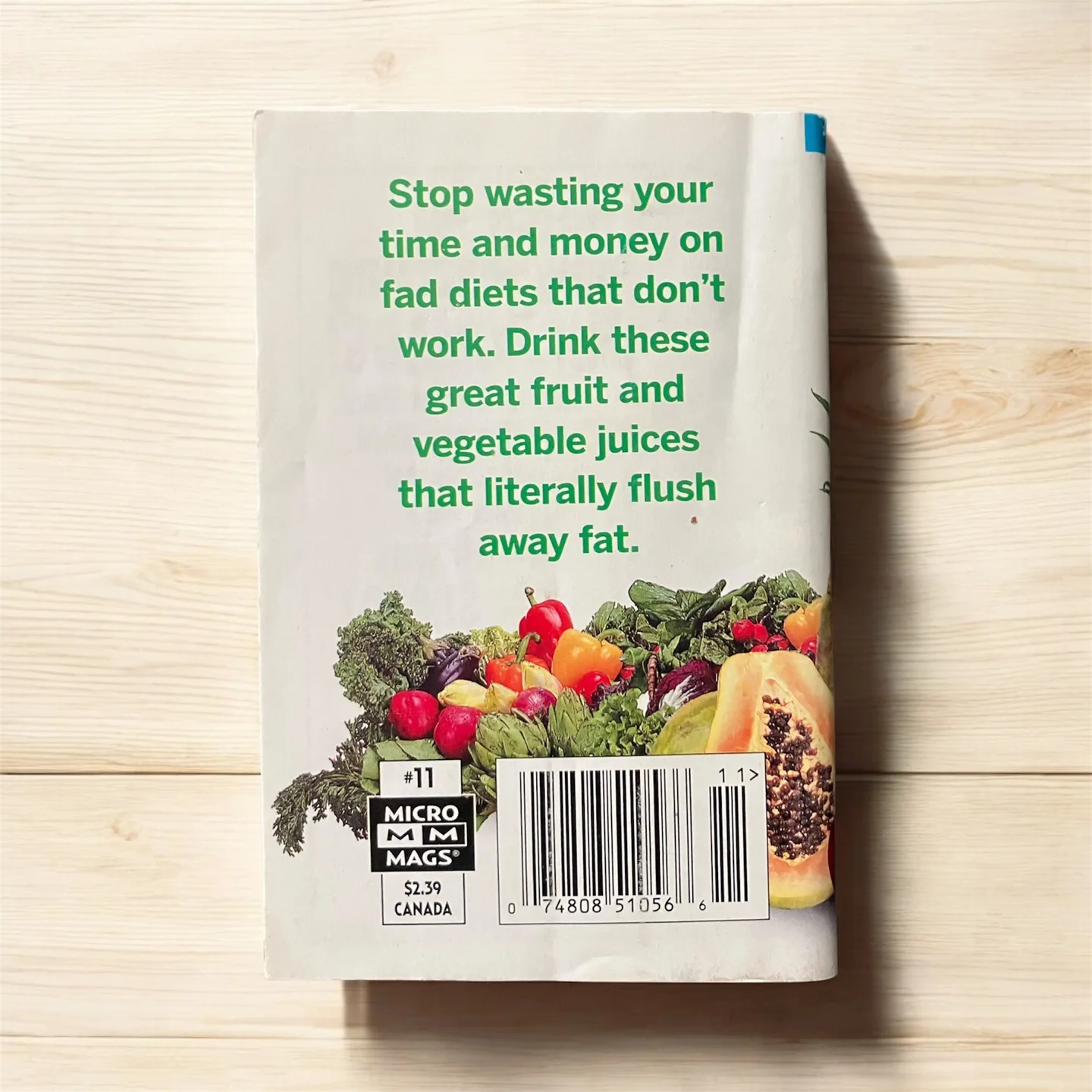 America Media Mini Magazine Flush That Fat! Juicing Guide Diet image indicator(2)