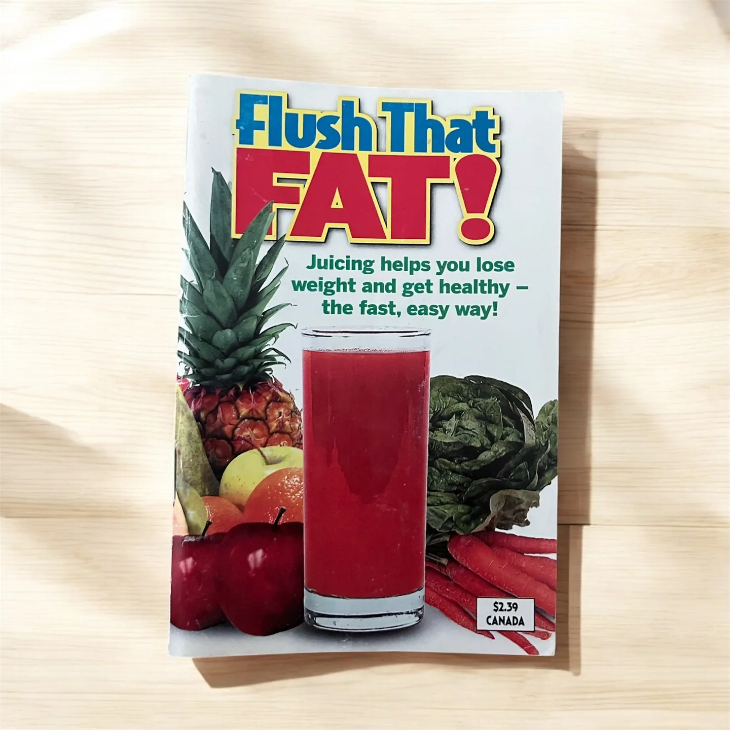America Media Mini Magazine Flush That Fat! Juicing Guide Diet thumbnail