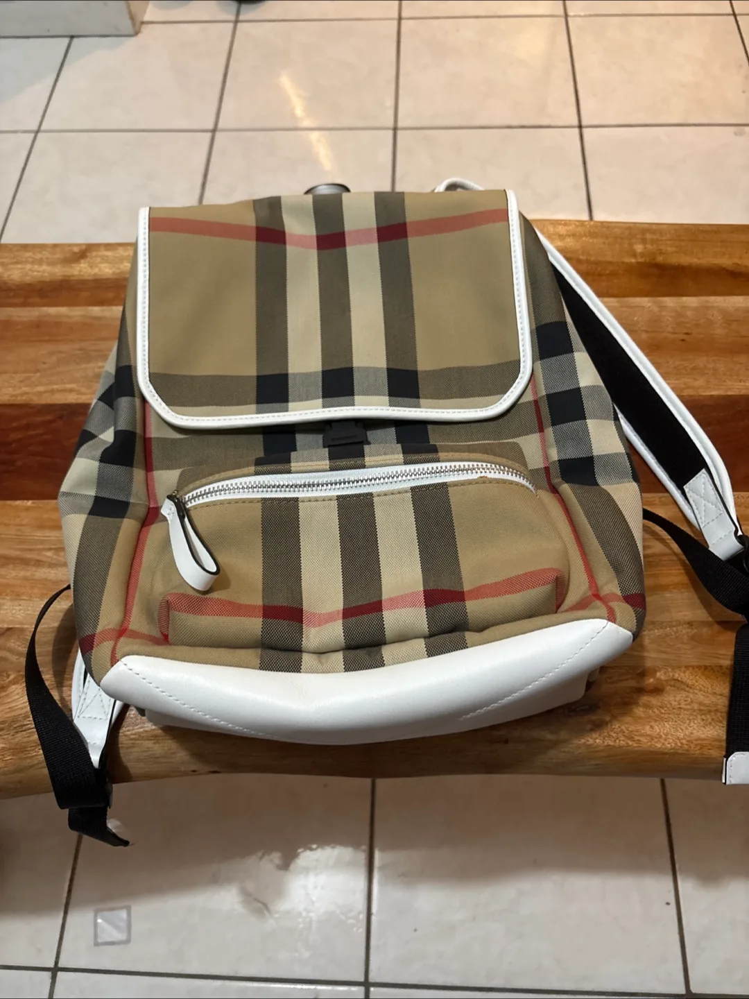 Burberry Check Backpack thumbnail