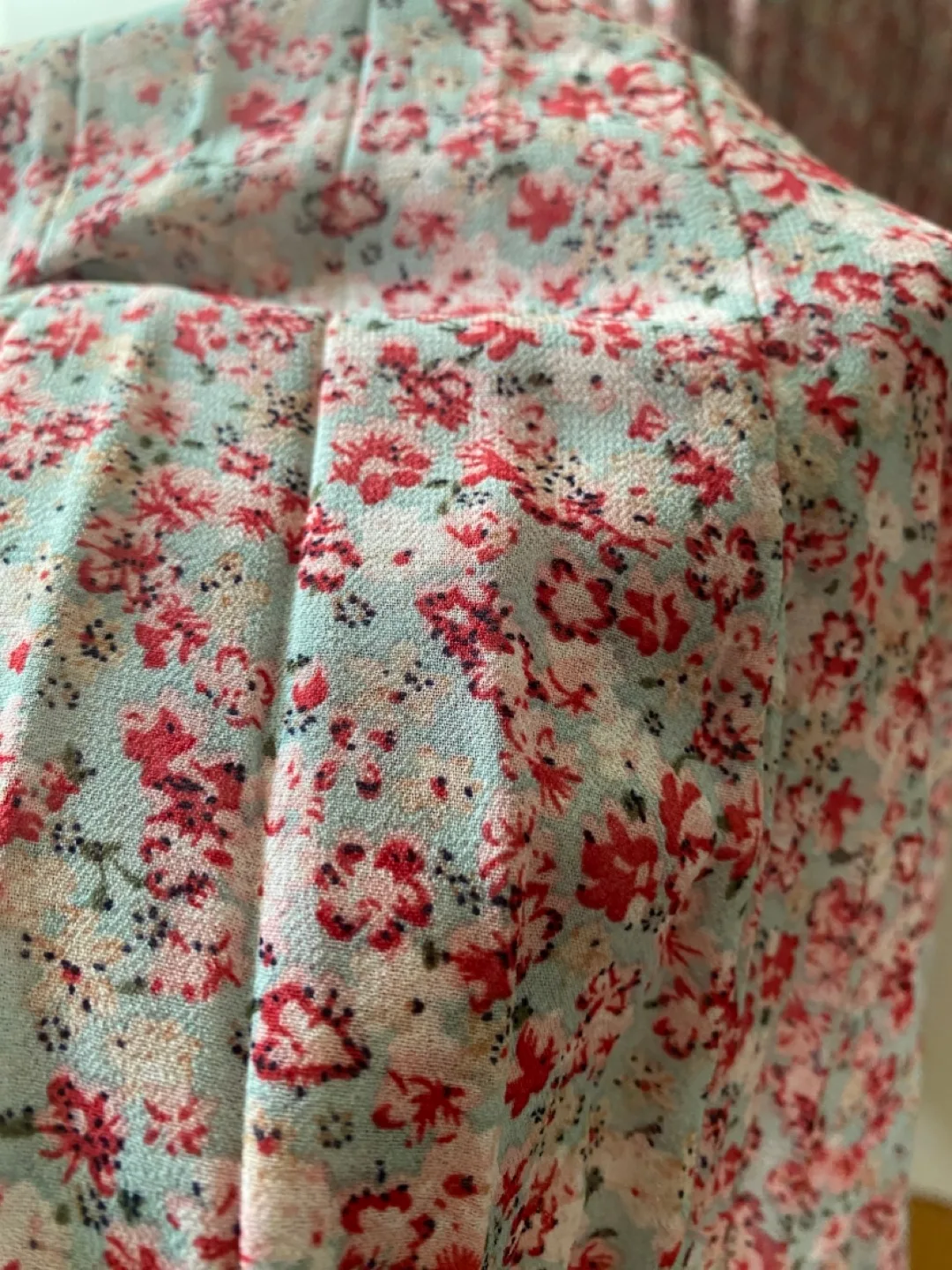 Floral Print Pleated Maxi Dress image indicator(3)