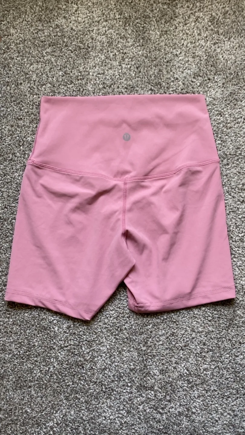 Lululemon Align High Rise Shorts, Pink thumbnail