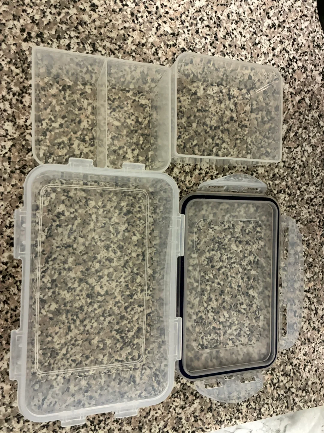 Clear Plastic Food Storage Container thumbnail