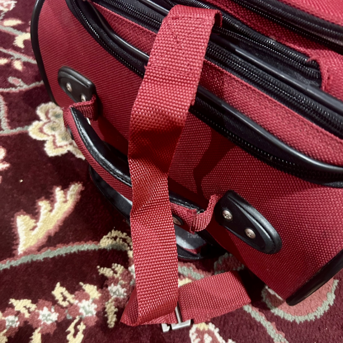 🧳 Ricardo Beverly Hills Red Carry-On Luggage (22”) - photo 3