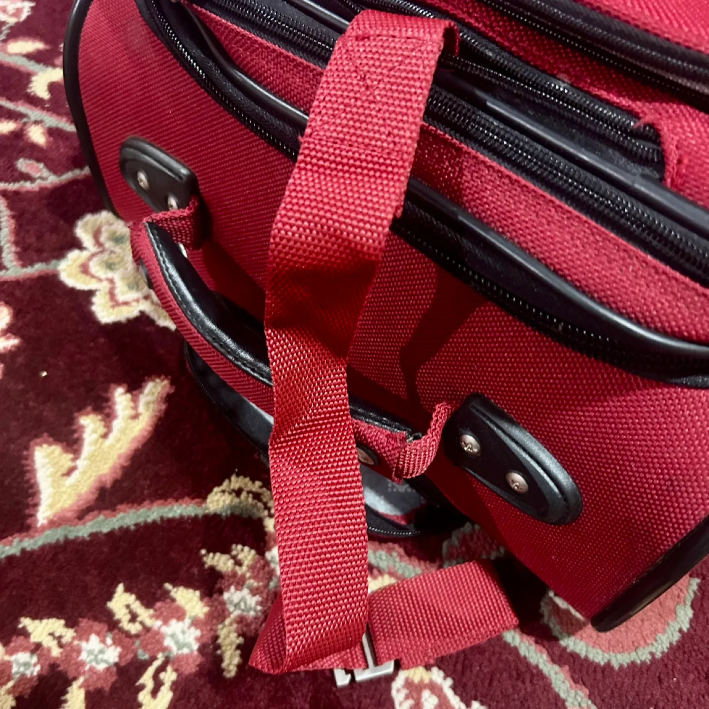 🧳 Ricardo Beverly Hills Red Carry-On Luggage (22”) image indicator(3)