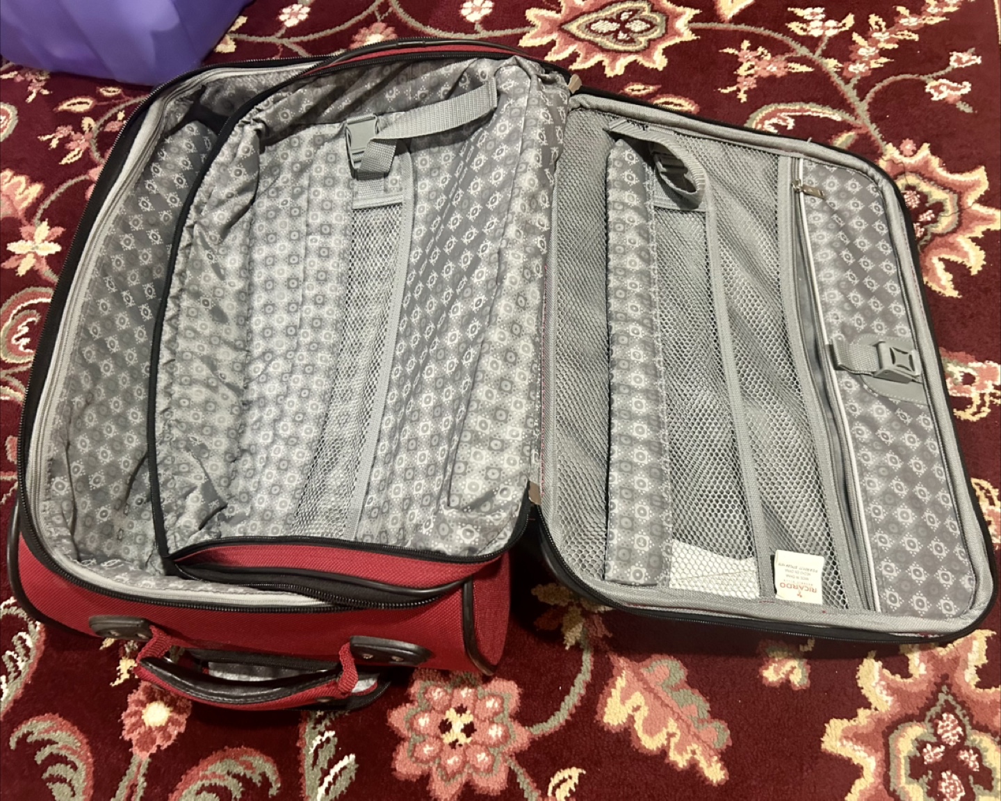 🧳 Ricardo Beverly Hills Red Carry-On Luggage (22”) - photo 4