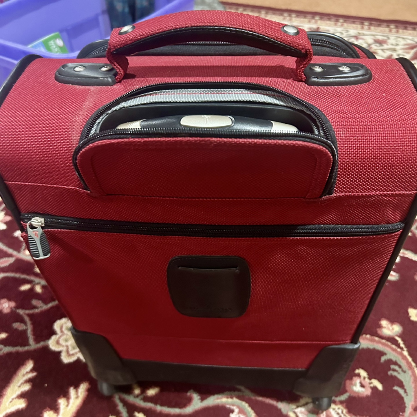 🧳 Ricardo Beverly Hills Red Carry-On Luggage (22”) - photo 2