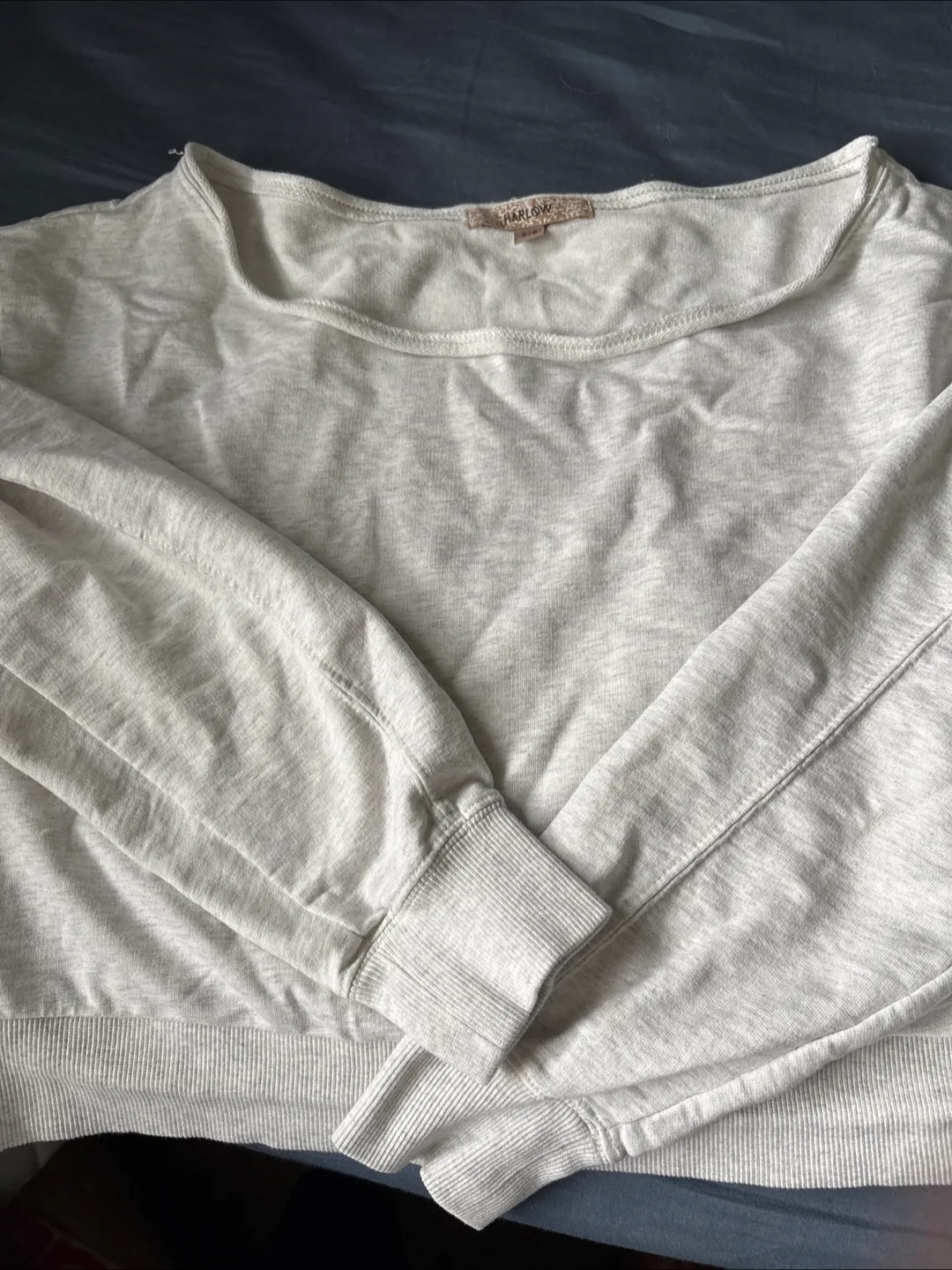 Harlow Heather Grey Sweatshirt - Size S thumbnail