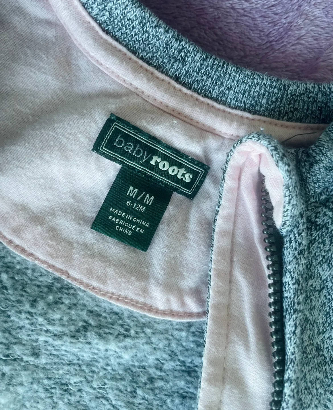 Roots Baby Zip Up Onesie image indicator(4)