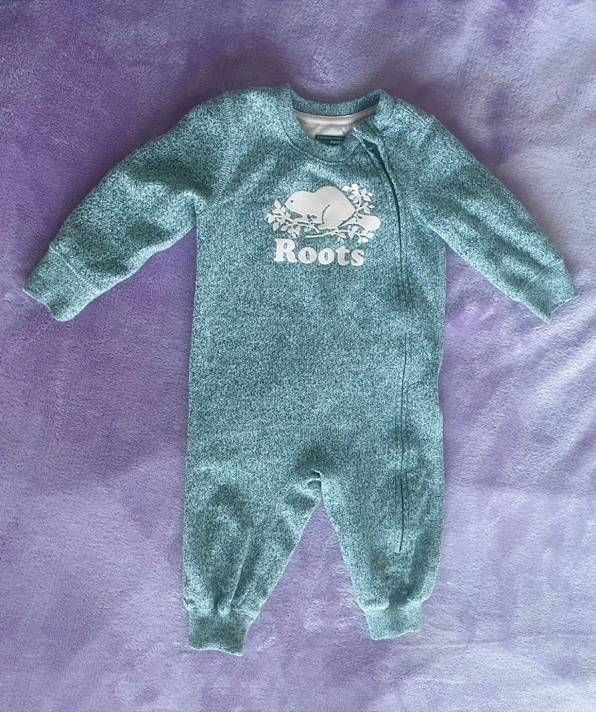 Roots Baby Zip Up Onesie image indicator(2)