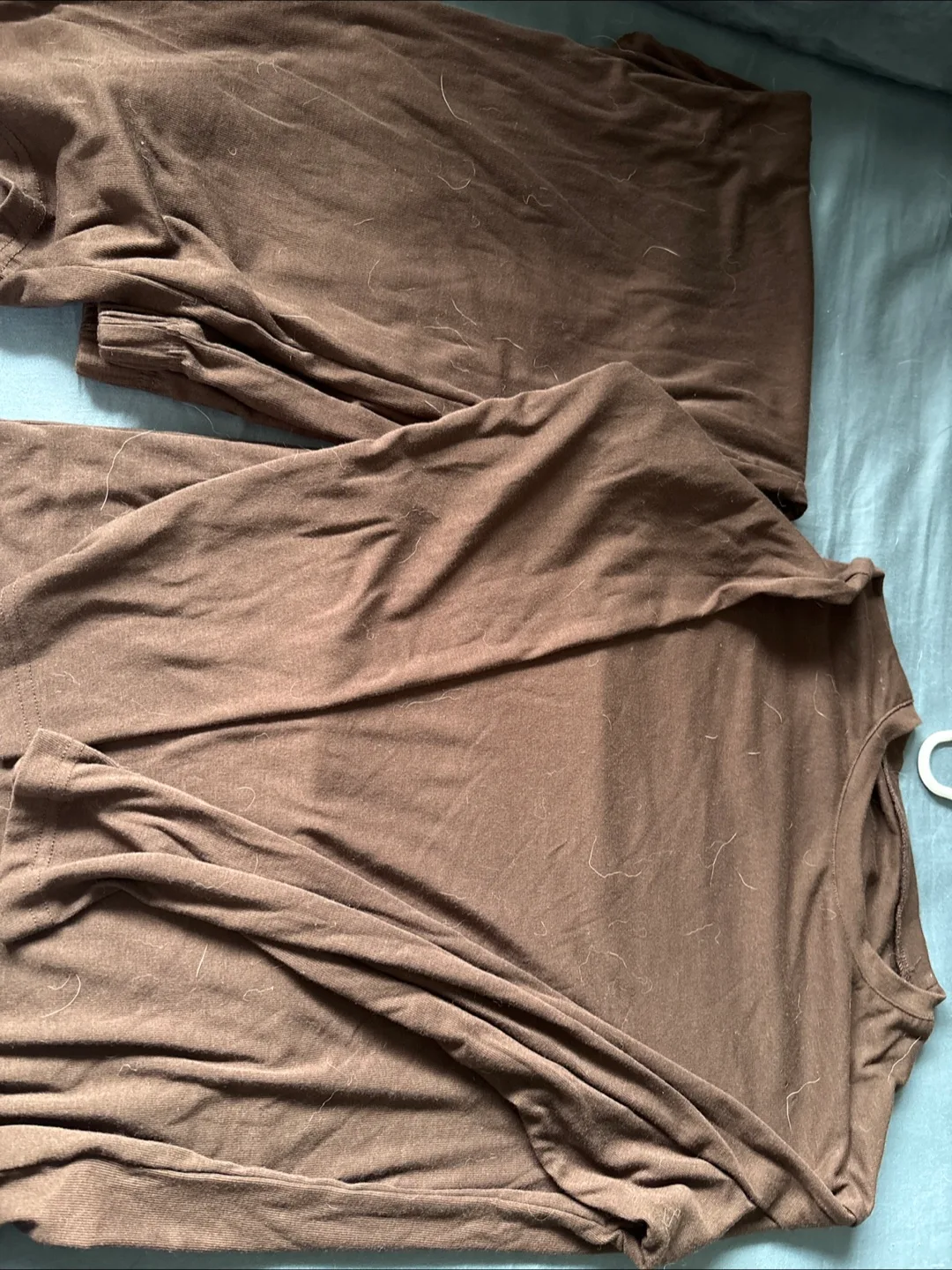 Brown Long Sleeve Shirt and Pants Set thumbnail