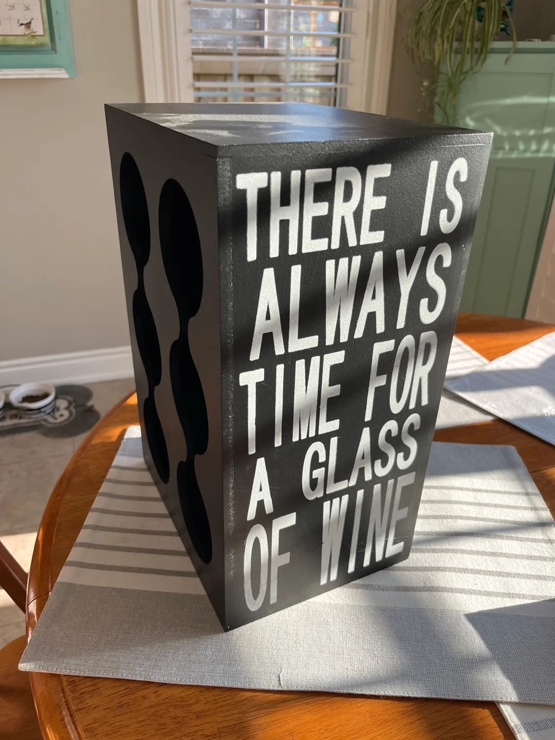 Wine Rack - "There is always time for wine" image indicator(3)