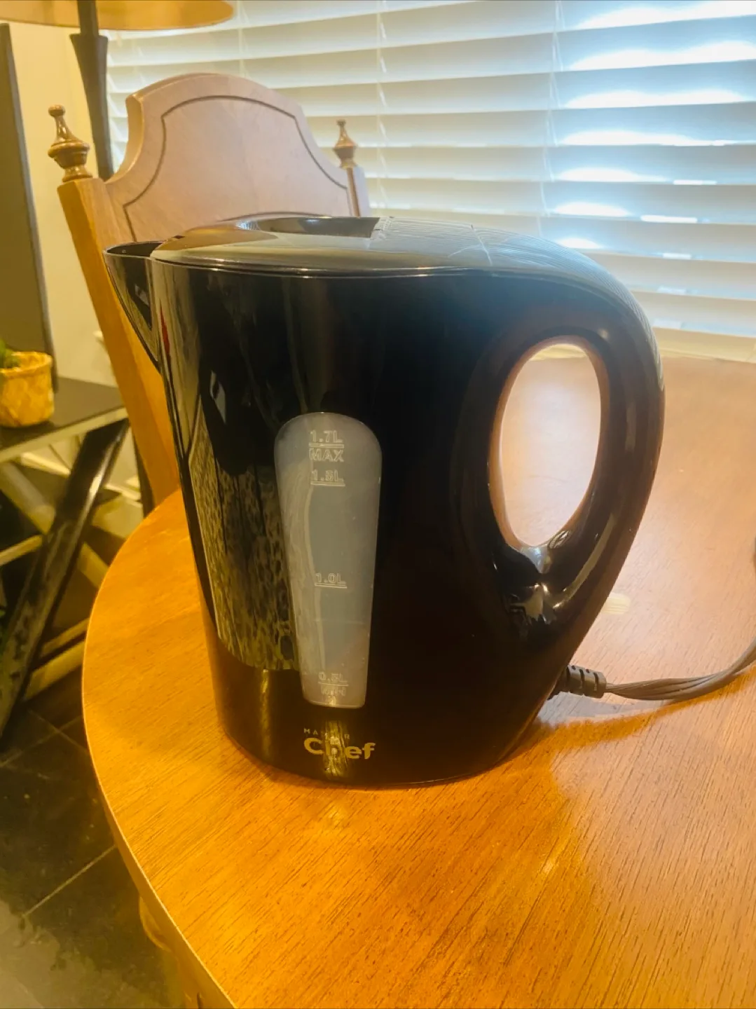 Master Chef Electric Kettle - Black thumbnail