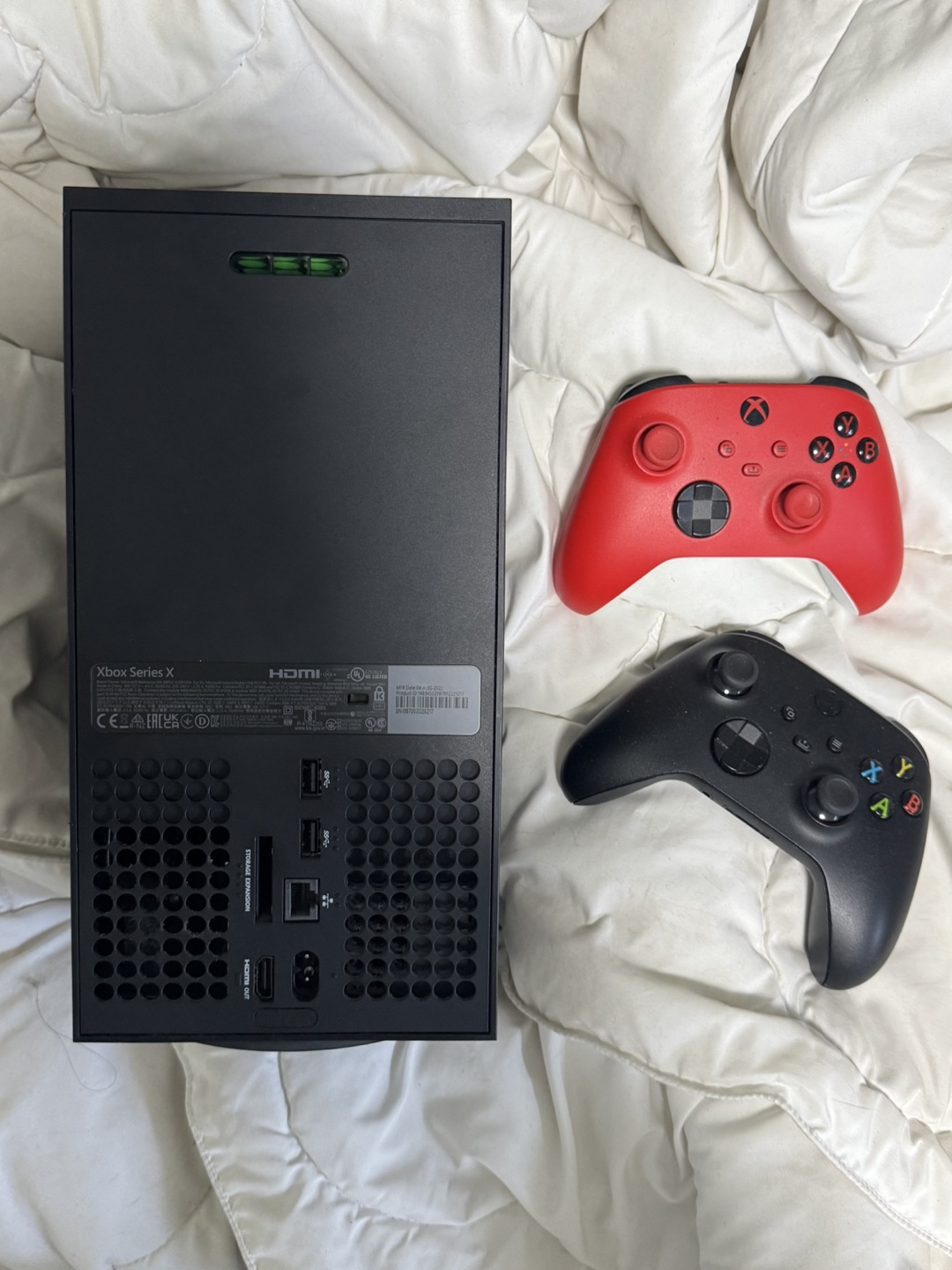 Xbox Series X Console with 2 Controllers - photo 2