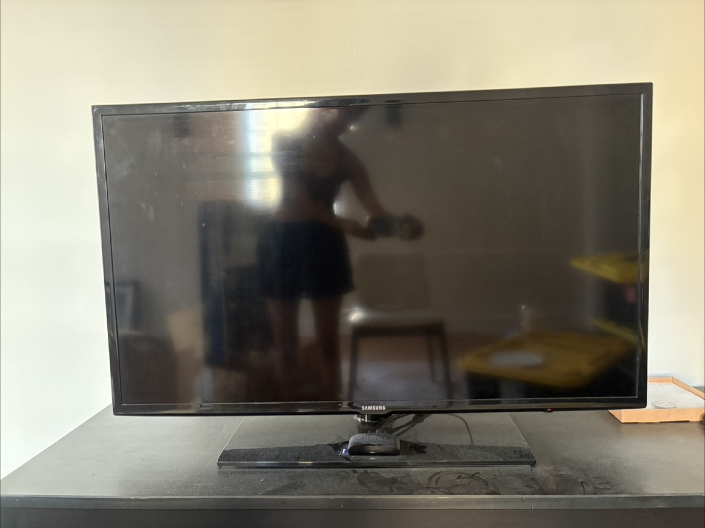 Samsung 40" LED Smart TV + Roku