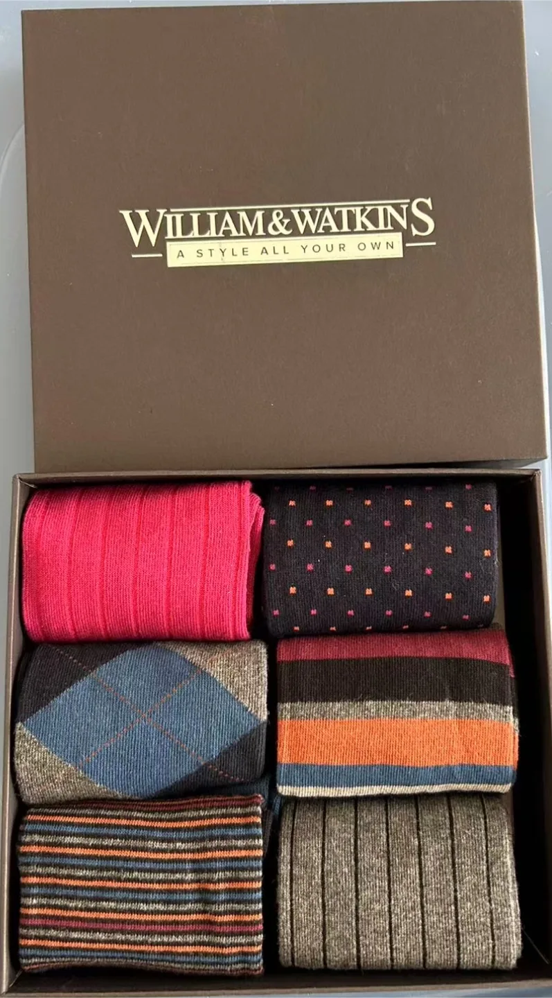 Men’s Premium Crew Socks – 6 Pair Gift Box thumbnail